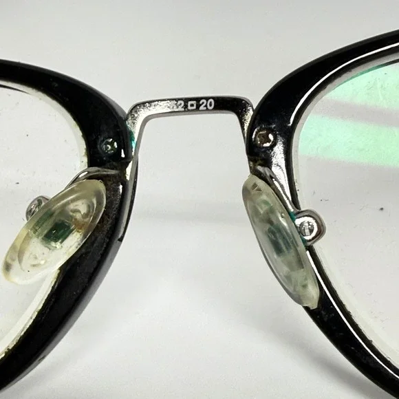 Michael Kors MK4054 Captiva Eyeglasses Black Silver Square Frame 52-20-140 22103 - Picture 7 of 8